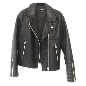 NWOT TOP SHOP Leather Jacket